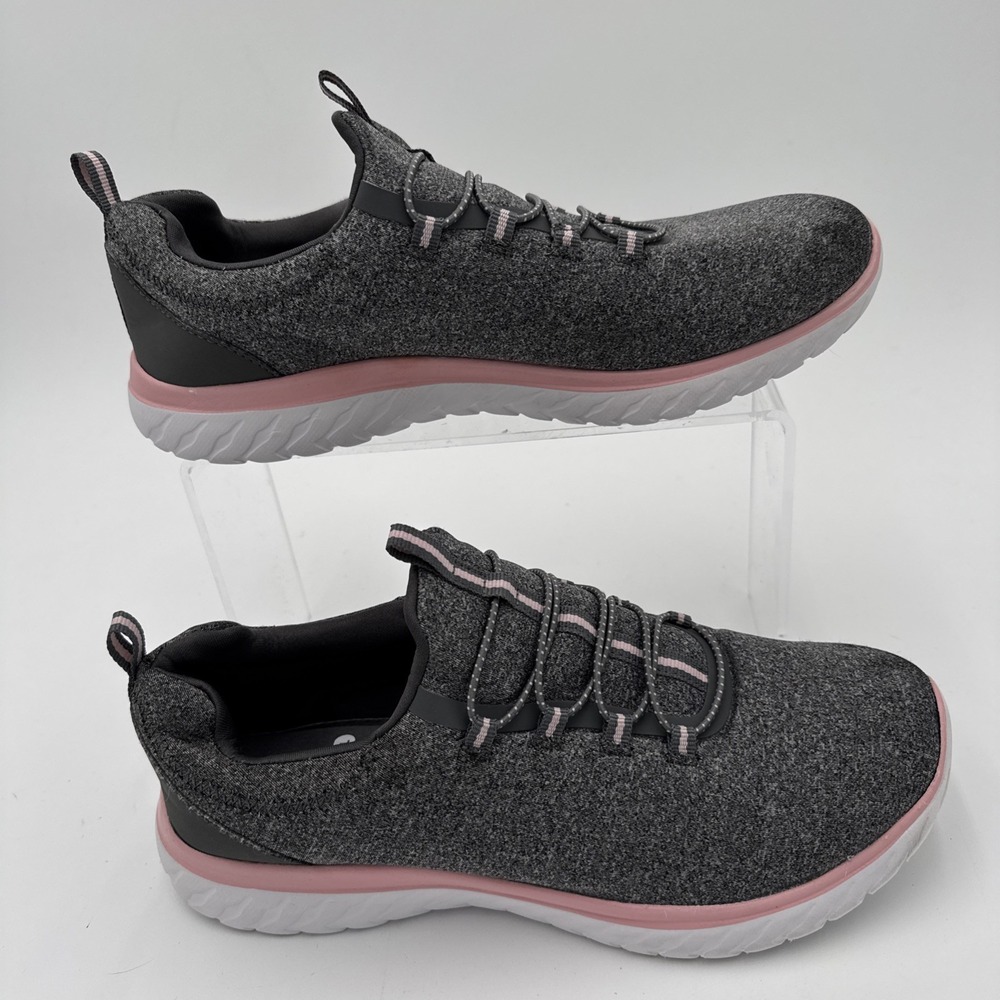 Athelitic Works Womens Grey/Pink Size 9.5 Wide